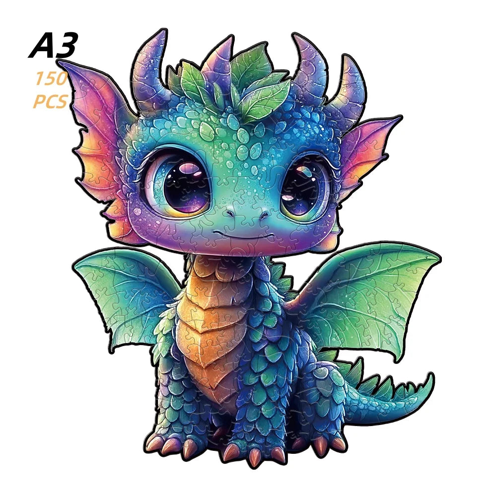 3D-Tiger-Puzzle aus Holz – Gehirntraining für Erwachsene & Kinder-Yabubest - Home & More