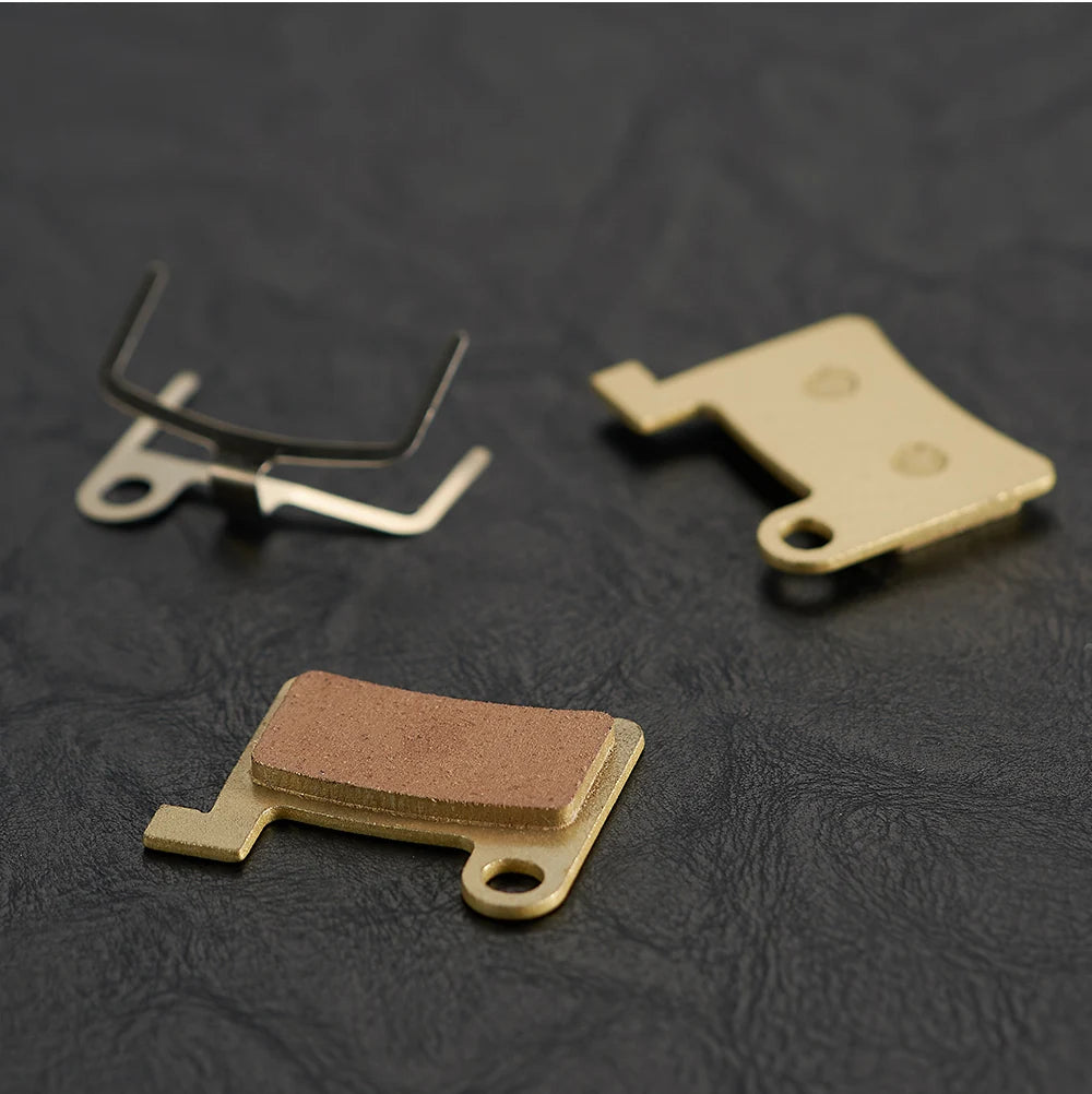 Elektrische Fahrrad Scheibenbremsbeläge Kupferbasis 1-4 Paar Gold