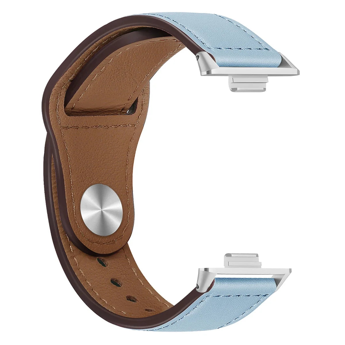 Elegantes Lederarmband für Smartwatch und Fitness Tracker-Yabubestshop