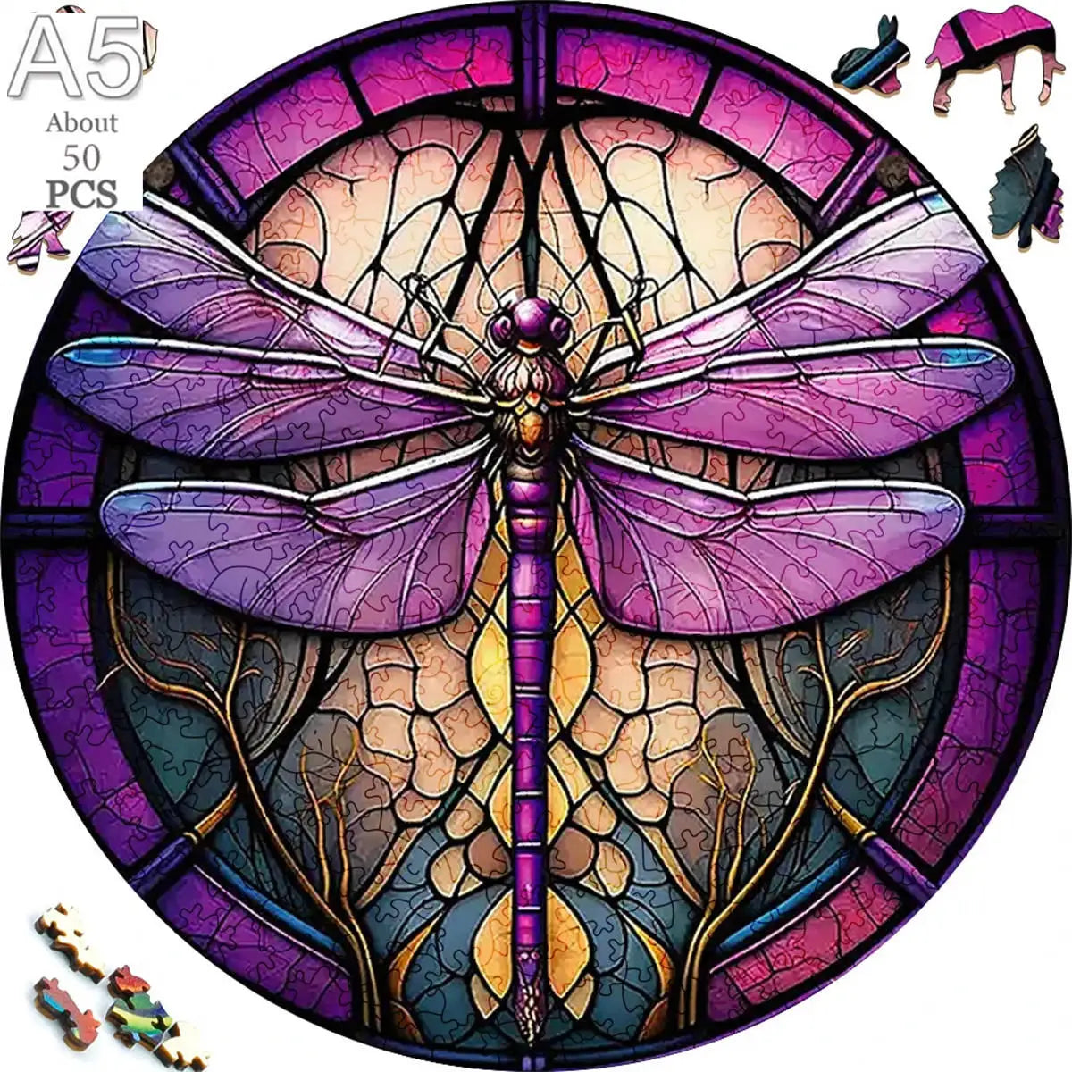 Fesselndes 3D Holzpuzzle Tier für Erwachsene und Kinder