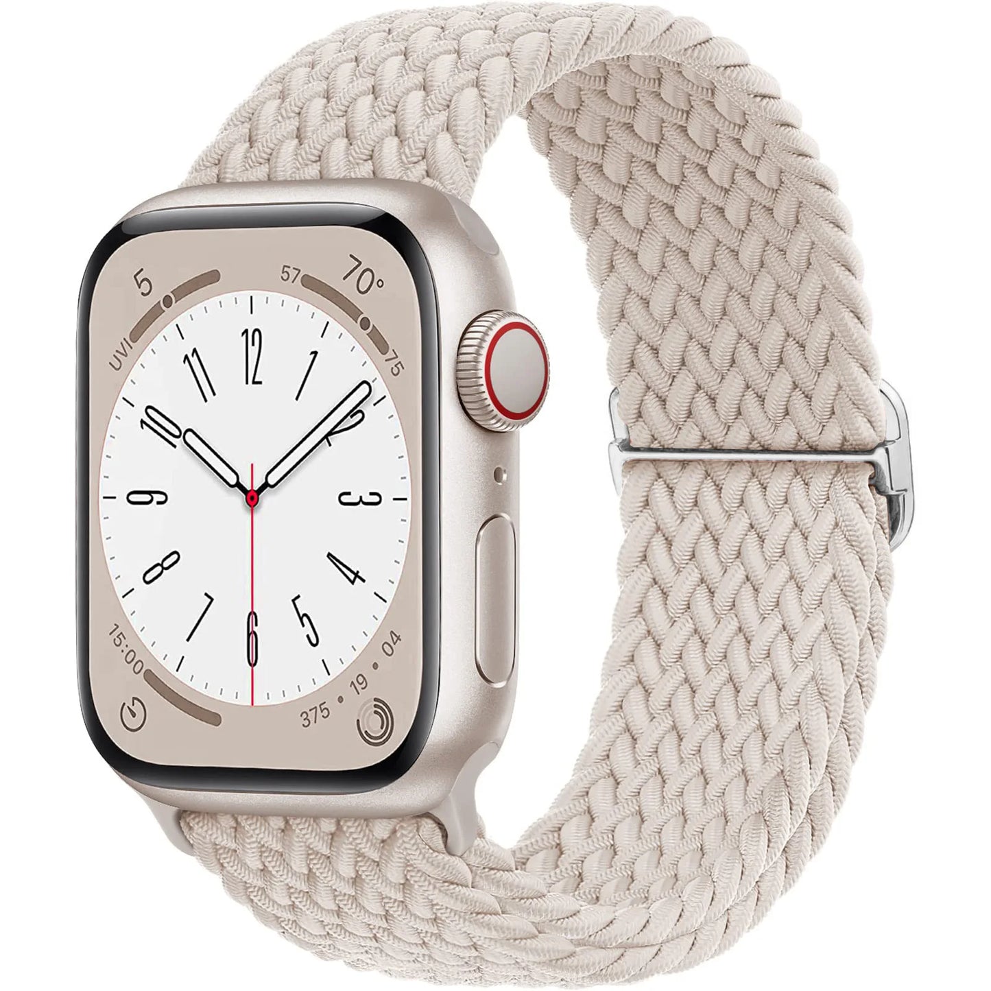 Geflochtenes Silikon Uhrenarmband 38-49mm – Flexibel für Viele Modelle