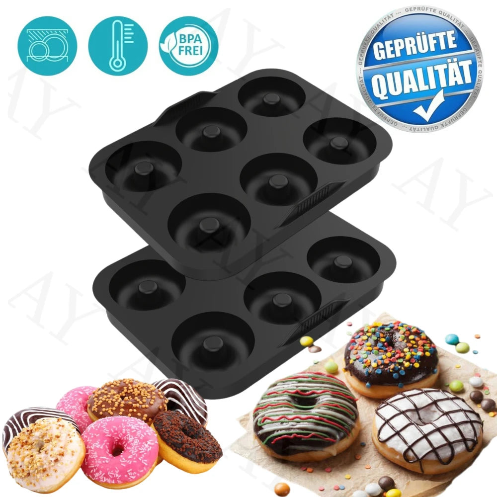 Silikon Backform für Air Fryer Donuts - Einfach & Umweltfreundlich