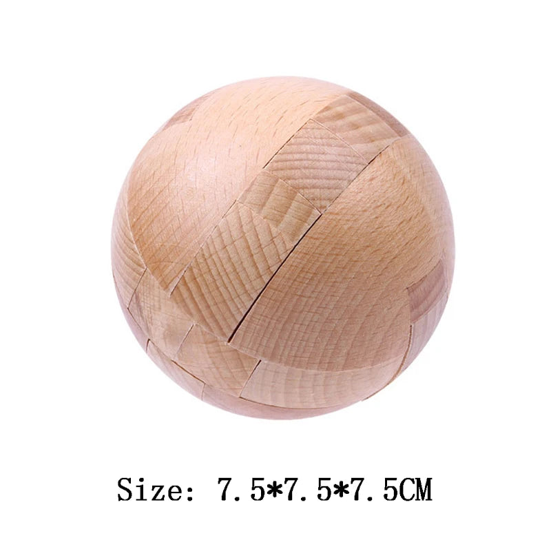 Holz 3D Puzzle Gehirn Spielzeug für Kinder und Erwachsene