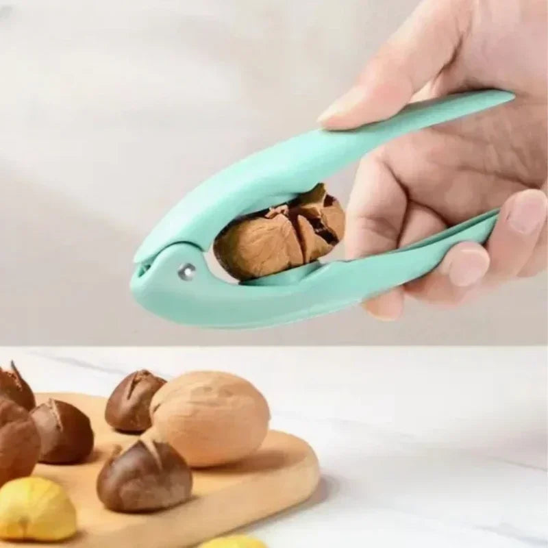 Multifunktionaler Edelstahl Nussknacker und Kastanienschäler