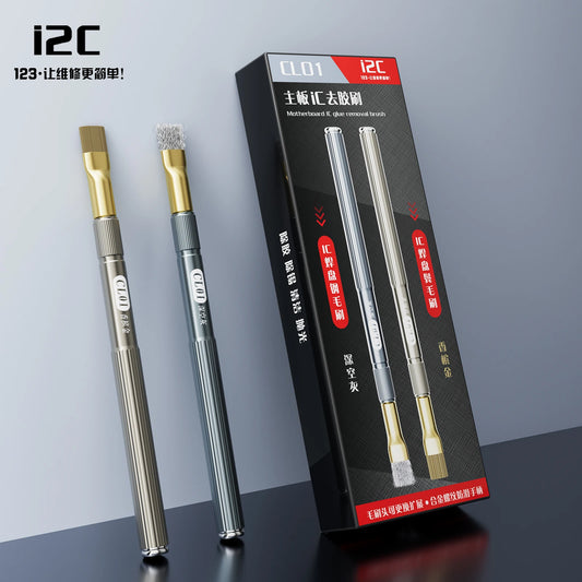 Präziser Reinigungs Pinsel mit Stahldraht Borsten für Elektronik