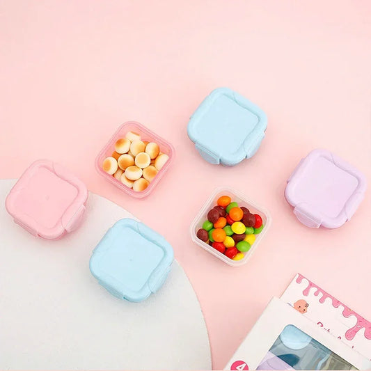 Luftdichte Mini-Aufbewahrungsbox 60ml aus BPA-freiem Kunststoff – vielseitig - mikrowellengeeignet