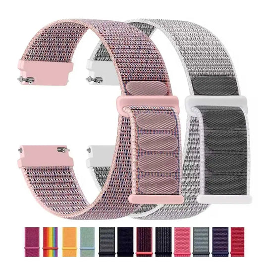 Atmungsaktives Nylon-Schlaufenband 20/22mm – Komfort - perfekte Passform