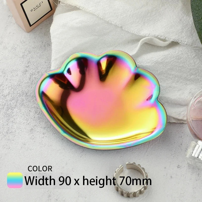 Edelstahl Tablett für Kosmetik und Schmuck – Modern & Praktisch-Yabubest - Home & More