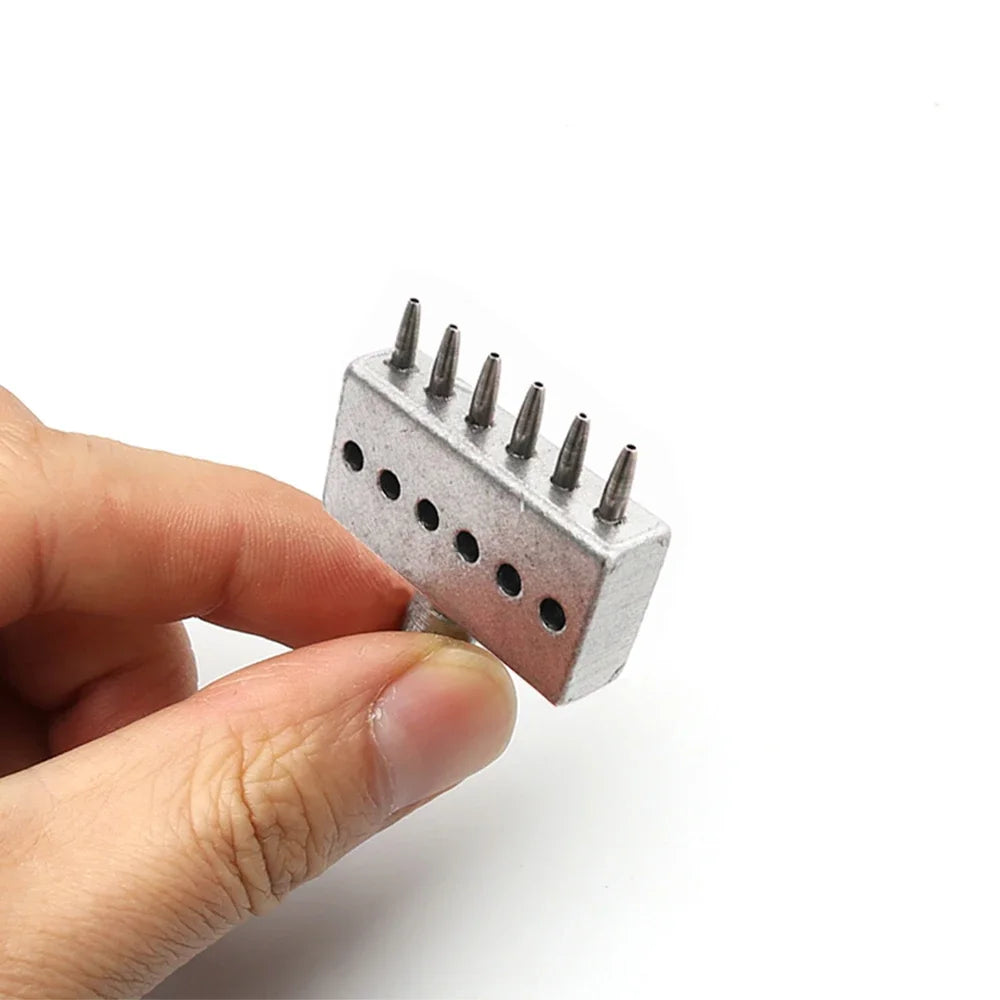 Lochstanzer Set mit M8 Gewinde für präzise Lederarbeiten