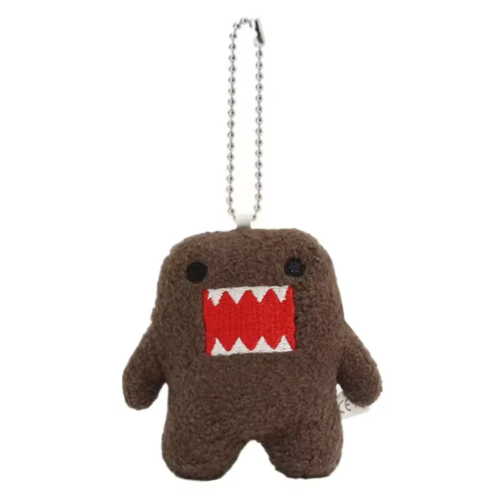 Kawaii süßer Plüsch-Schlüsselanhänger Domo Kun Anime Geschenk Anhänger