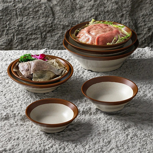Melamin Ramen Schüssel im japanischen Stil für Zuhause und Küche