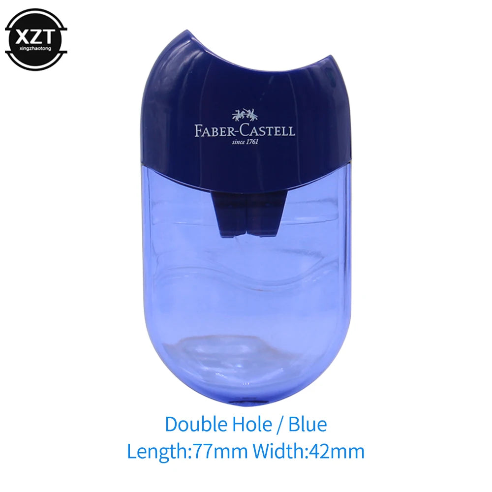 Kreativer Doppel Loch Bleistiftspitzer für Schule und Büro