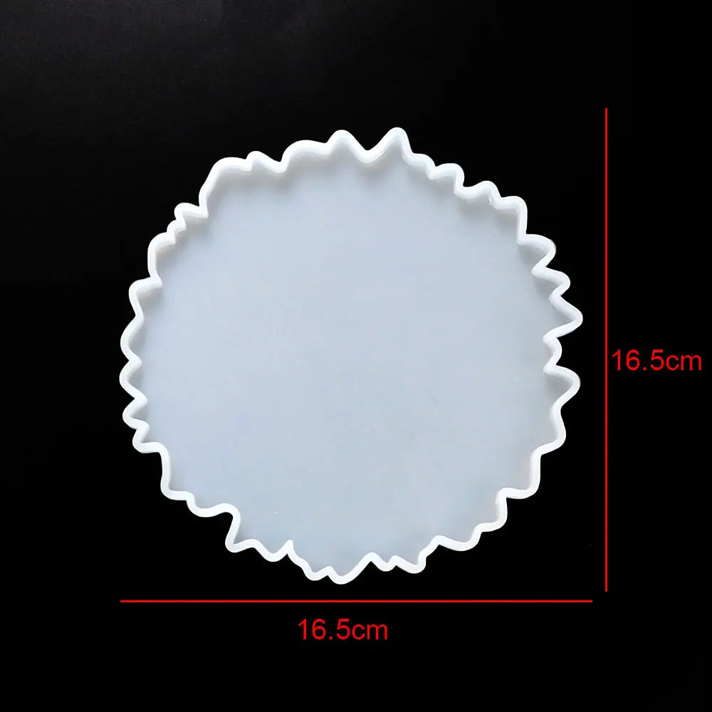 Silikonform Ahornblatt für DIY Epoxidharz Untersetzer Basteln