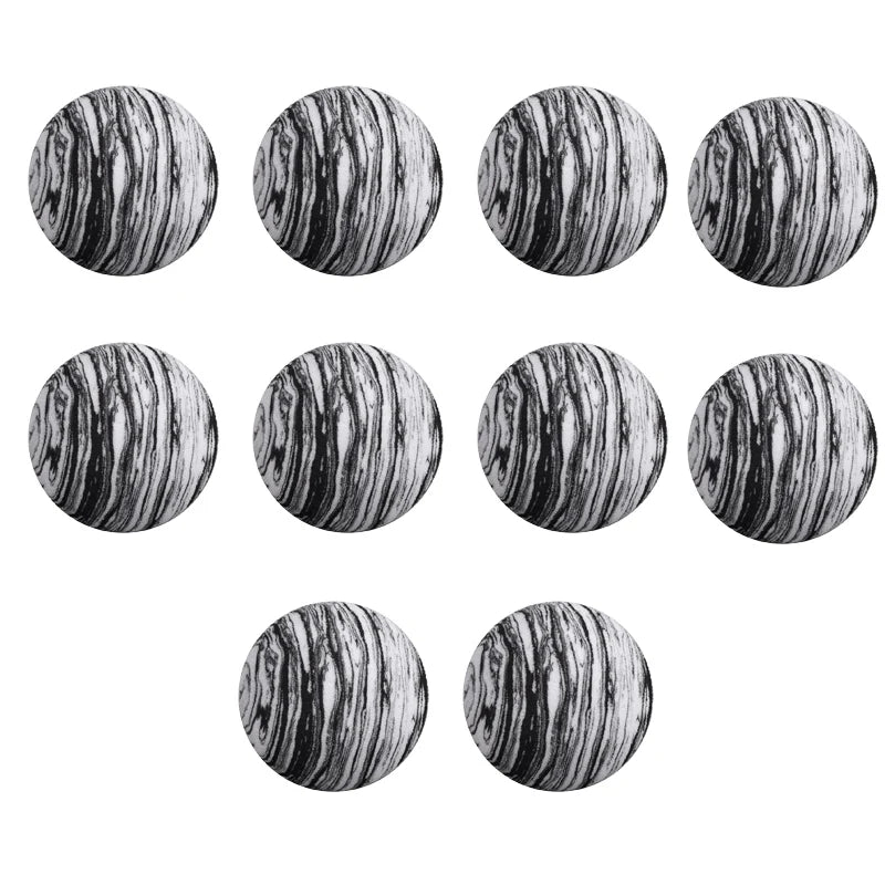 10er Set Indoor Golfbälle aus weichem EVA Schaum für Training