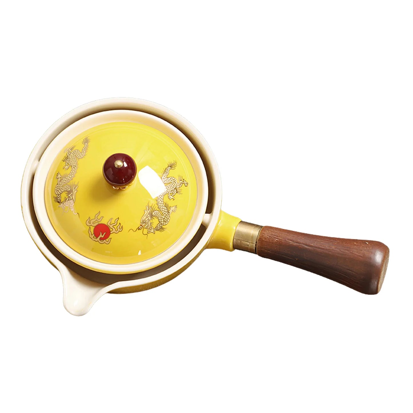 Keramik Teekanne mit 360 Grad Drehung und 160ml Fassungsvermögen