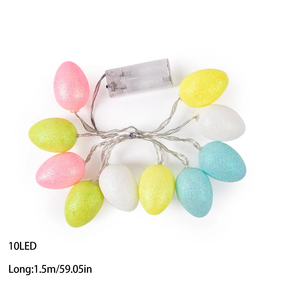 60 cm Osterdekoration Birke LED Licht Hängende Ostereier für Tisch-Yabubest - Home & More