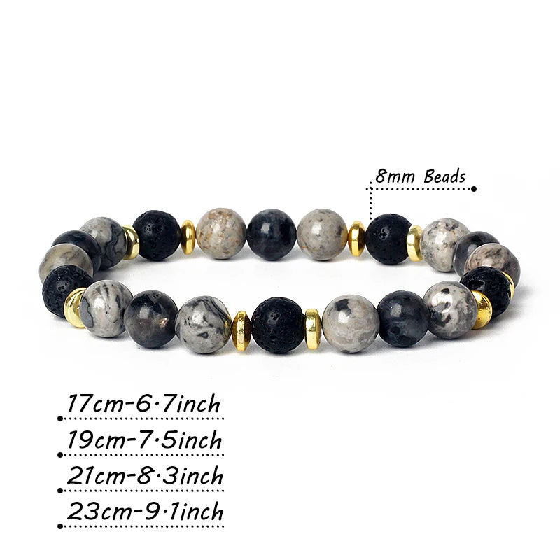 Citrin Aventurin Kristall Armband: Feng Shui Glück & Reichtum für Unisex