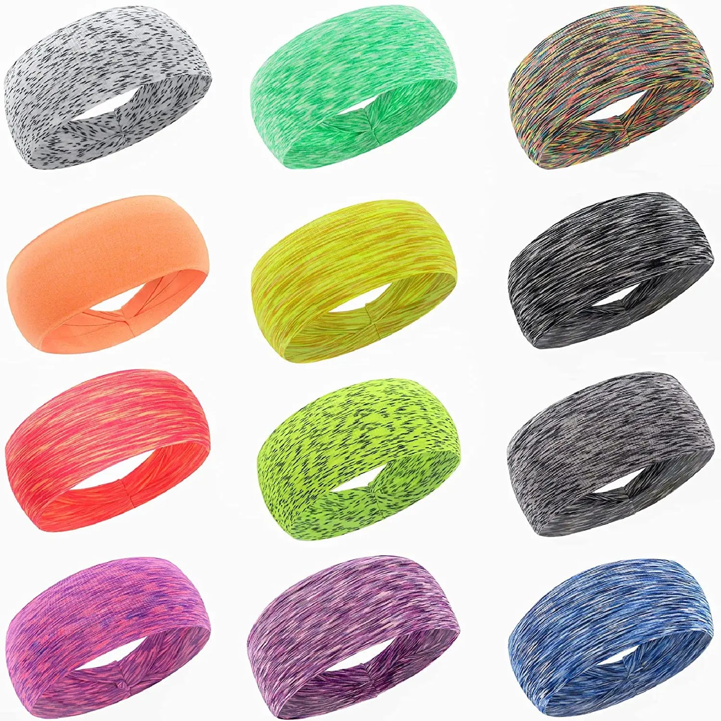 Elastisches Sport Schweißband Kopfband für Männer und Frauen Unisex