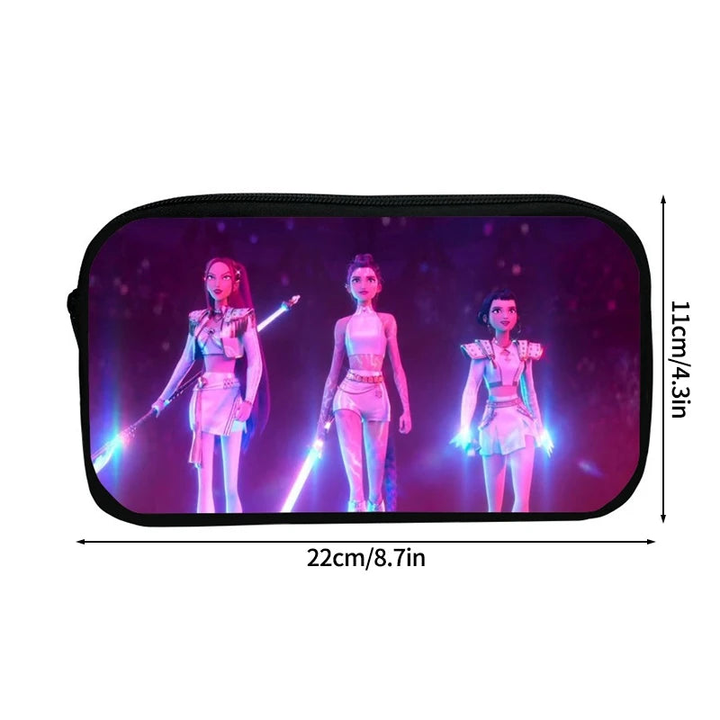 Großes mehrschichtiges Kpop Demon Hunt Federmäppchen für Schüler