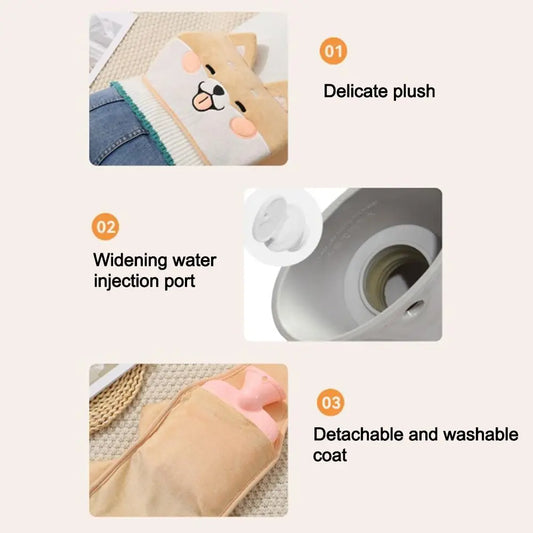 Niedlicher tragbarer PVC-Wärmflaschen-Gürtel für Handwärmer-Yabubest - Home & More