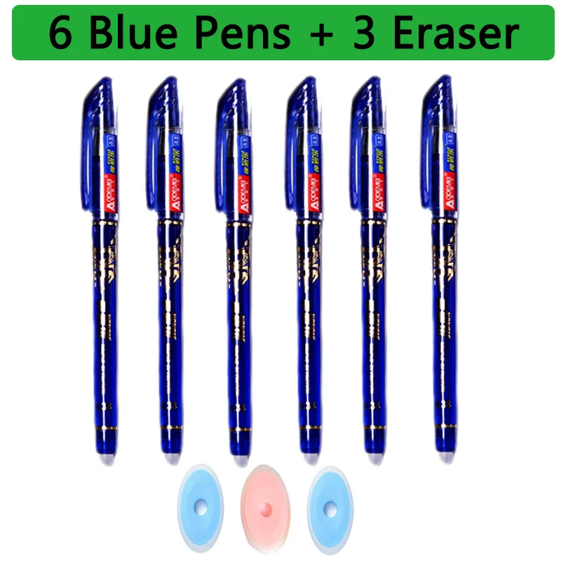 25-teiliges Kawaii Löschbares Gelstift-Set für Schule und Büro 15 cm