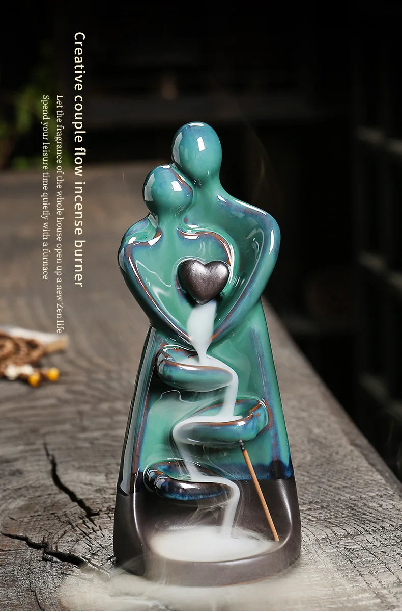 Kreativer Keramik Weihrauch Brenner für Wohnraumduft