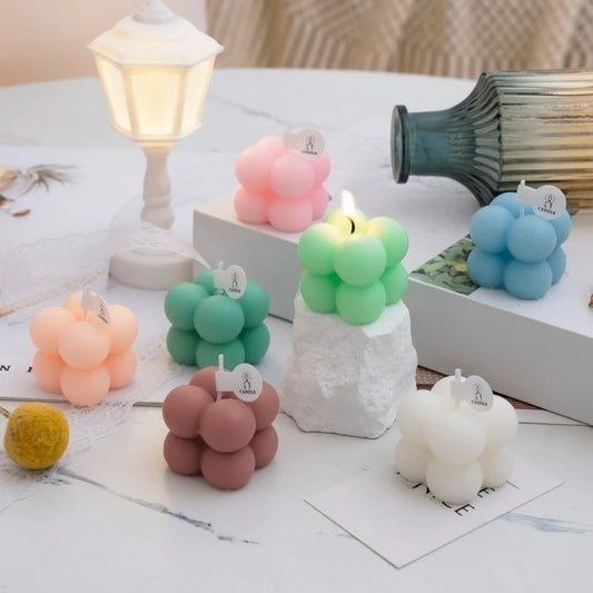 Würfel Duftkerze mit intensivem Aroma für Heim und Entspannung