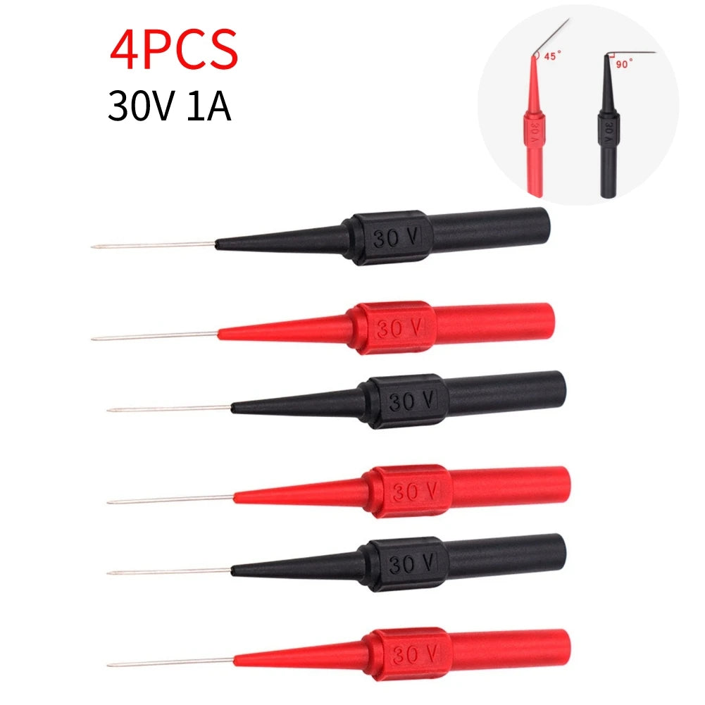 2 Stück isolierende Piercing-Nadel Testsonden 600V 10A für 2mm Leitungen