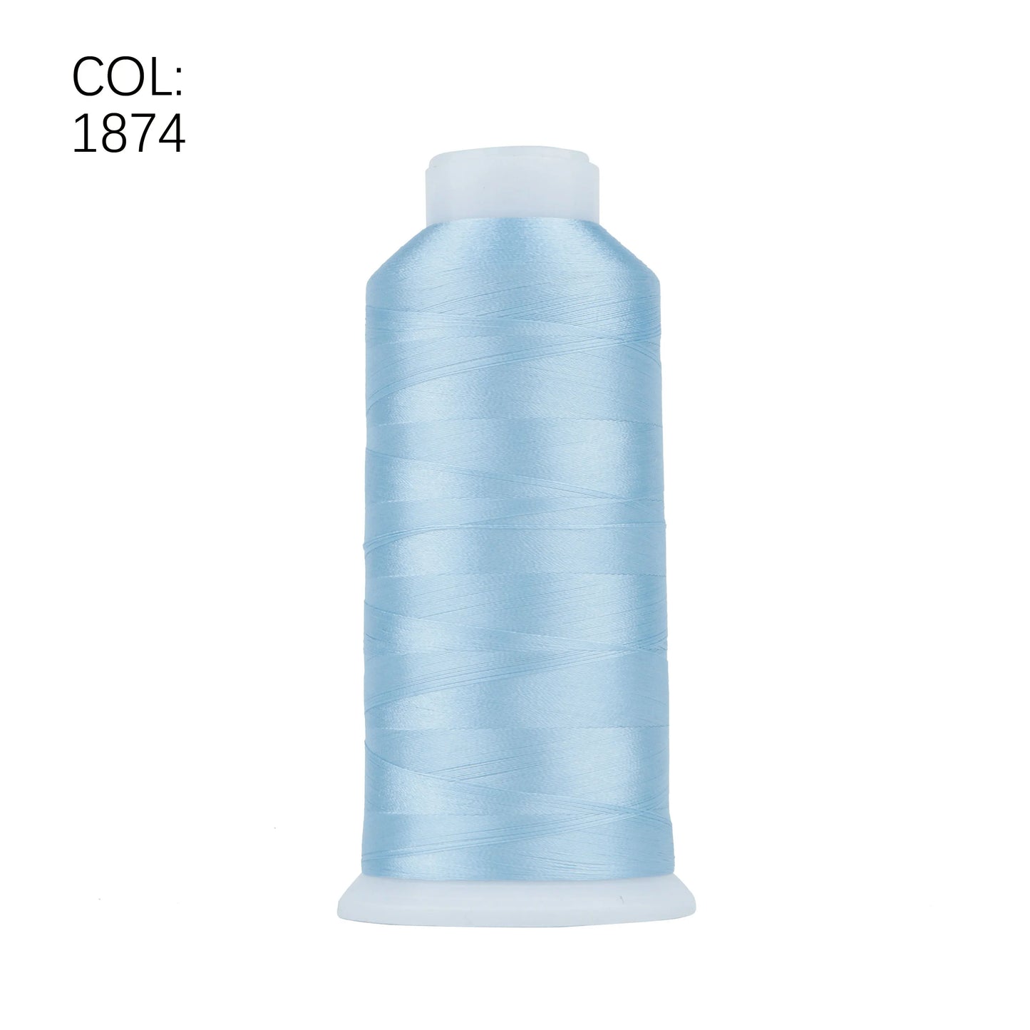 Polyester Stickgarn 80 Farben 4000m Rollen für große Nähmaschinen-Yabubest - Home & More