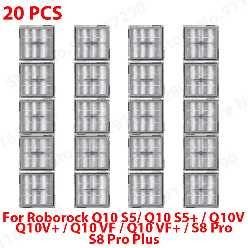 Zubehörset mit Bürste Filter und Staubbeutel für Roborock Staubsauger