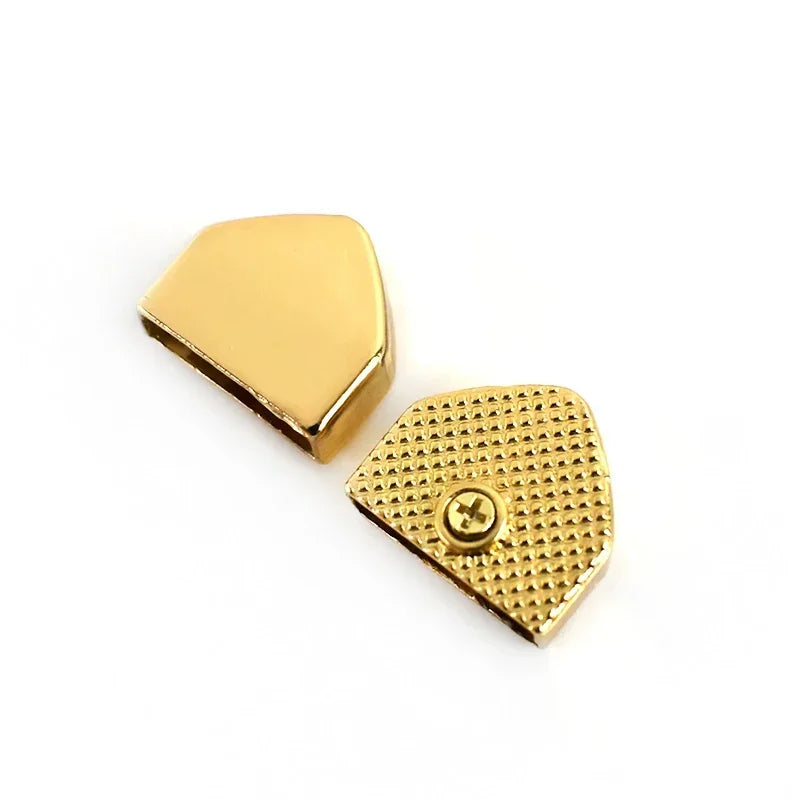 Metall Reißverschlussenden Clip Schnallen Set mit Schrauben für Taschen Gurte DIY 10/20 Stück