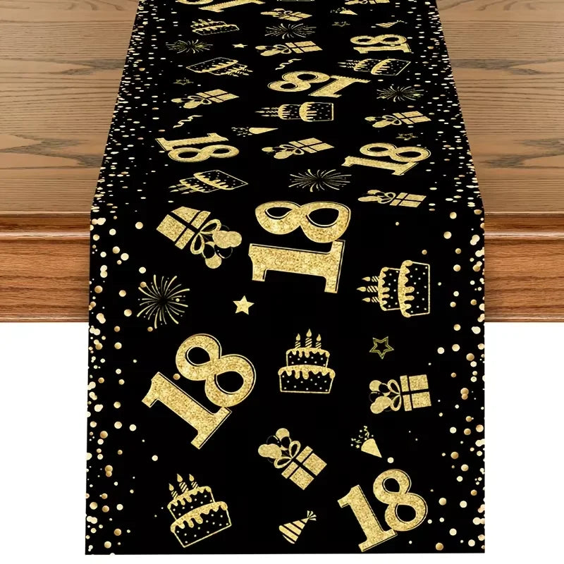 Eleganter Leinen-Tischläufer: Natürlicher Charme für Feiern!