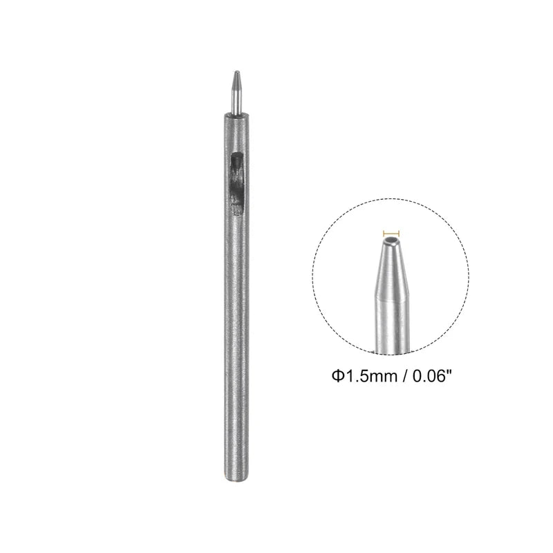 Leder Loch Stanzen Werkzeuge Set 1 bis 10 Stück für DIY Projekte