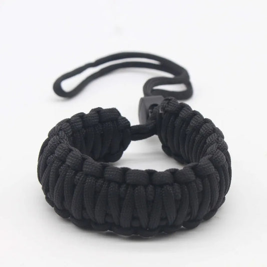 Geflochtenes Fallschirm-Armband mit Verstellbarer Schnalle für Outdoor
