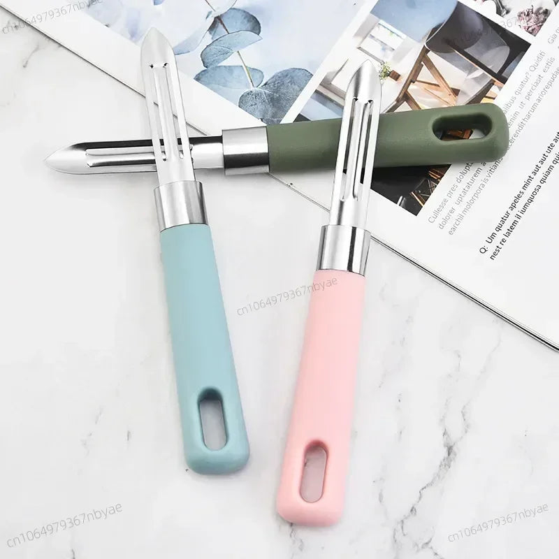 Edelstahl Hobel Küchenwerkzeug Melonenschäler für Obst und Gemüse