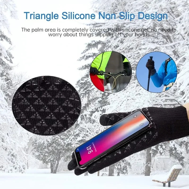 Warme Touchscreen Handschuhe für Outdoor Sport und Freizeit