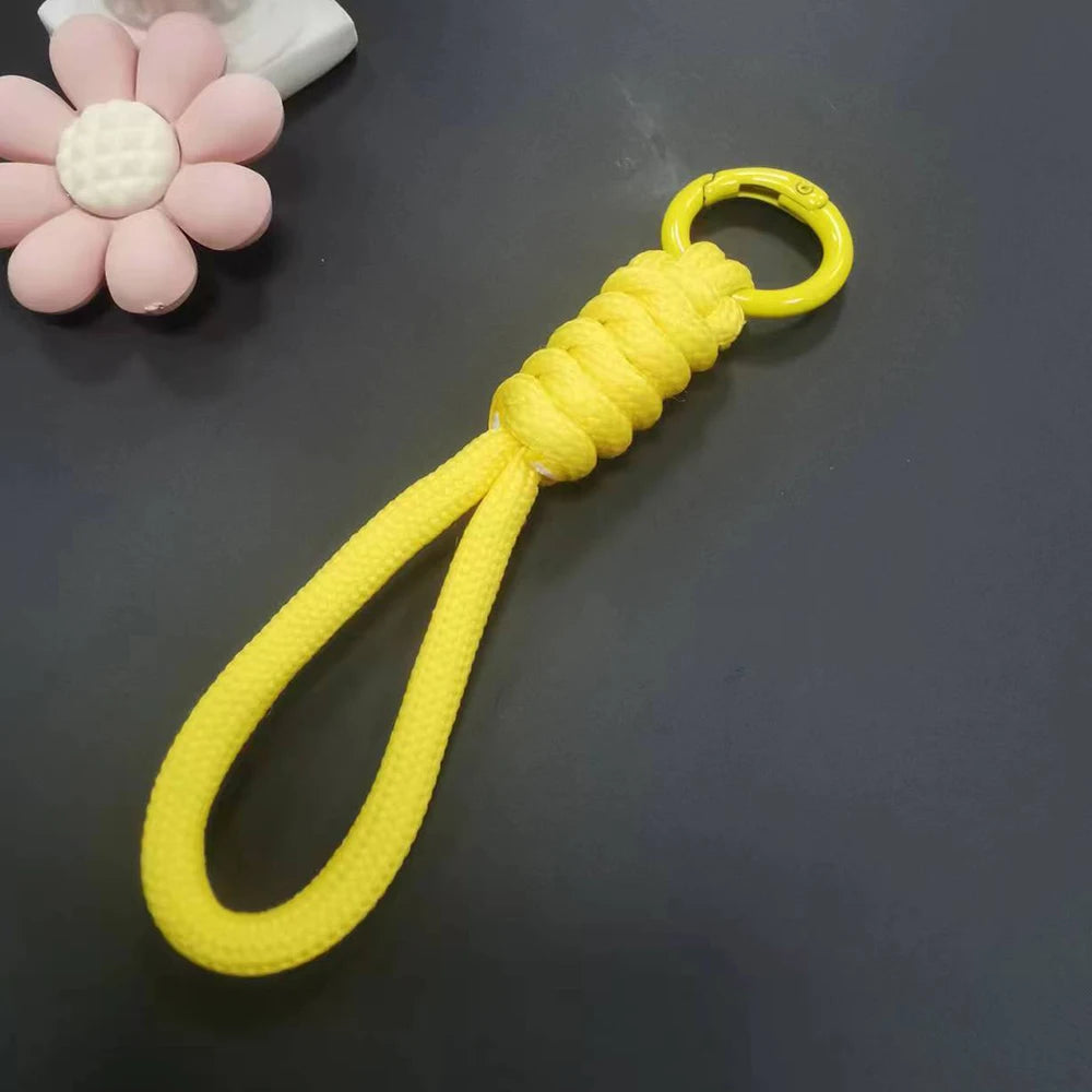 12 cm Paracord Schlüsselbund Handgelenk Gürtel Clip Überlebenswerkzeug