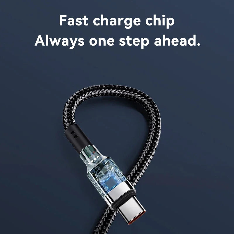 120W USB C Ladekabel für Smartphone Tablet Powerbank Power Delivery