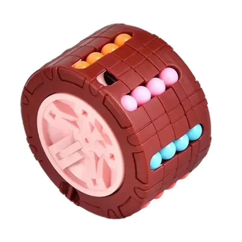 Stressabbau - Konzentration: 3D Gyro Zylinder Cube Puzzle für Jugendliche ab 14 Jahren