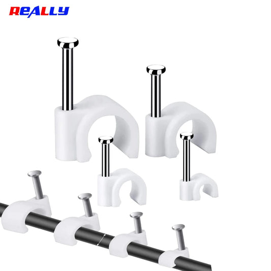 Vielseitige runde Kabelbinderhalter für sicheres Kabelmanagement