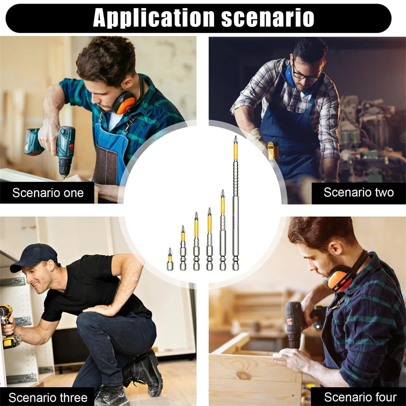 Rutschfester magnetischer PH2 Kreuzschraubendreher mit verschiedenen Längen