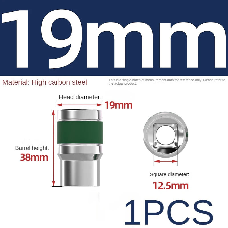 Robuster 8-32mm 1/2 Zoll Steckschlüsselsatz für Pneumatik - Mechaniker