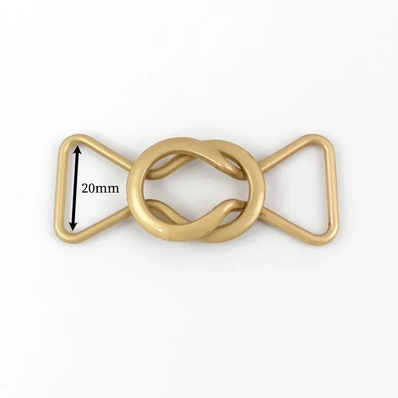 Dekorative Metall Gürtel und Taschen Schnallen für Mode & DIY