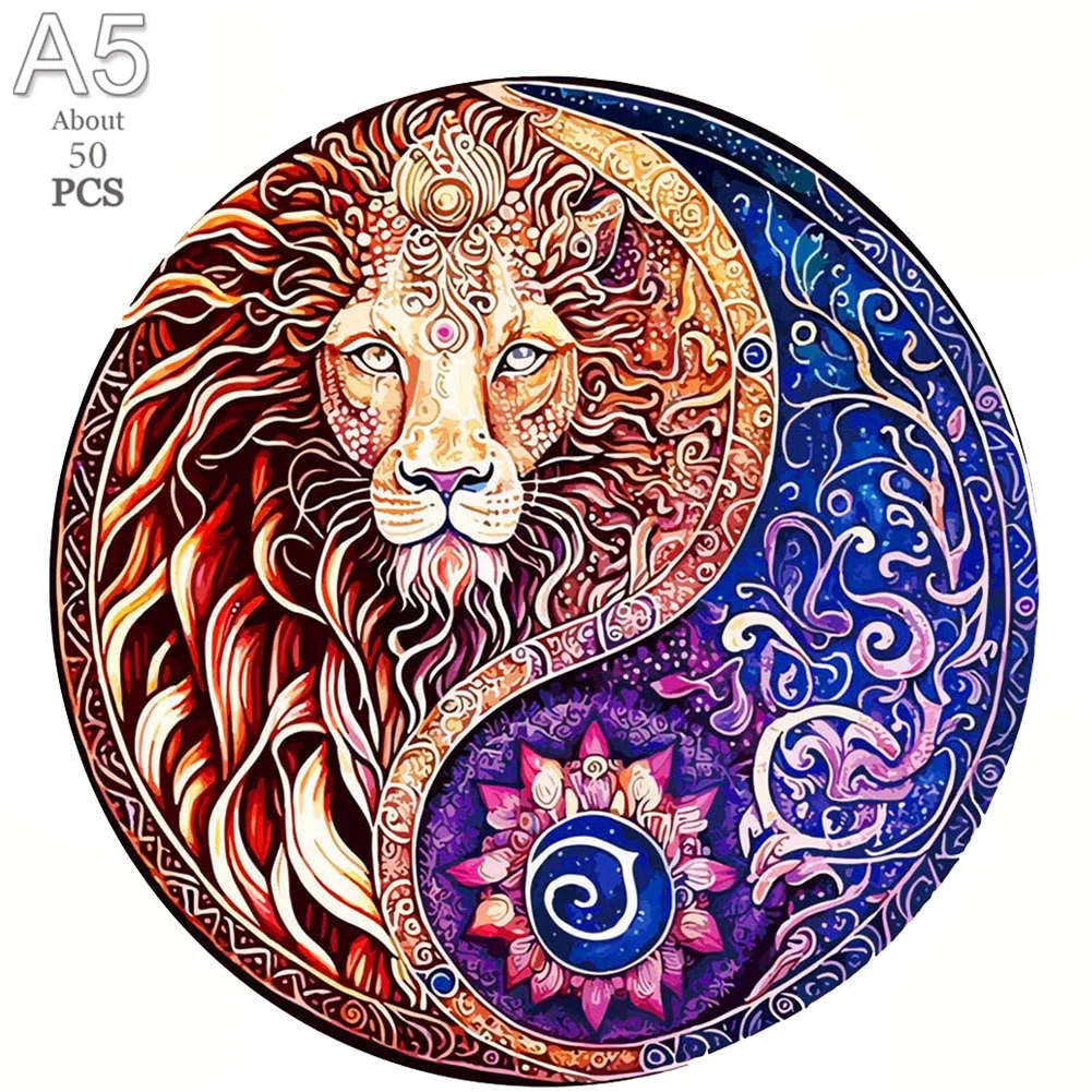 Faszinierendes 3D Holzpuzzle für entspannende Stunden und Kreativität