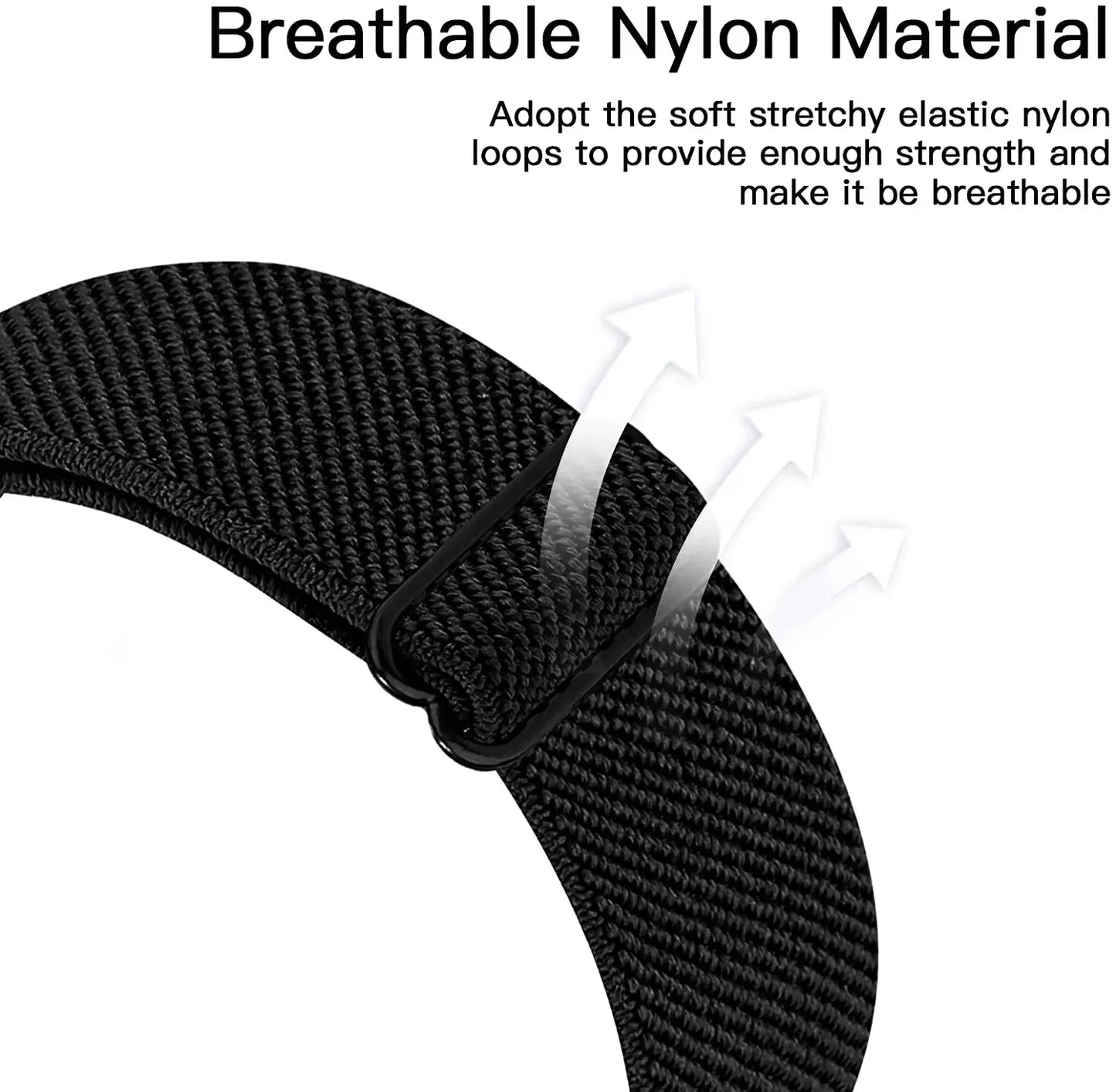 Verstellbares Nylonarmband für Redmi Watch 5 Active - Lite – Elastisch - Strapazierfähig