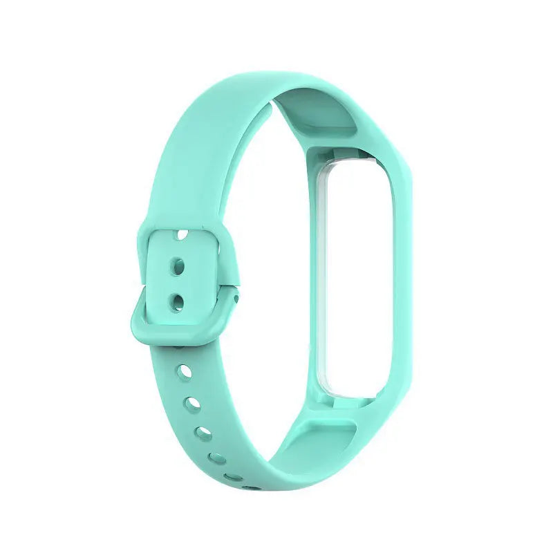 Weiches Silikonarmband für Smartwatch mit verstellbarer Länge und Verschluss