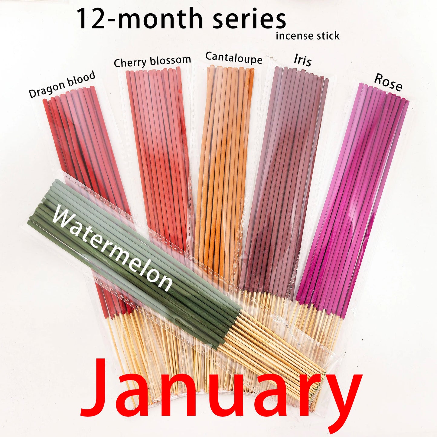 Räucherstäbchen Set mit 126 Stäbchen für Yoga Meditation und Reinigung