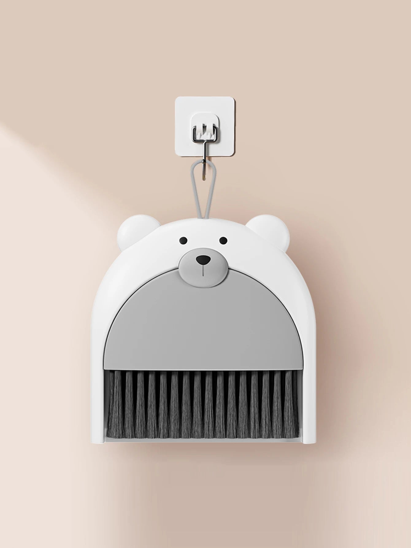 Mini Besen und Kehrschaufel Set Cartoon Design für Haushalt und Büro