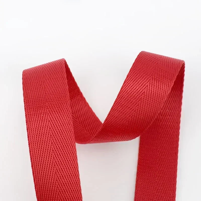 8M Nylon Gurtband 1mm Dicke 20-38mm für Rucksack, Gürtel, DIY Nähen