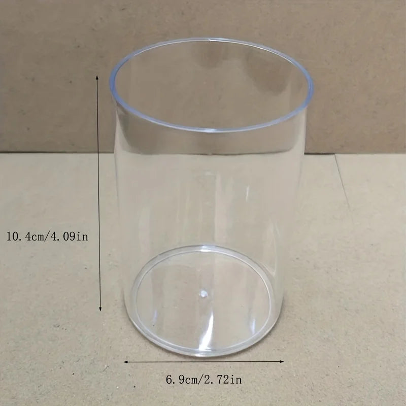 Transparenter Acryl Stifthalter für aufgeräumte Schreibtische